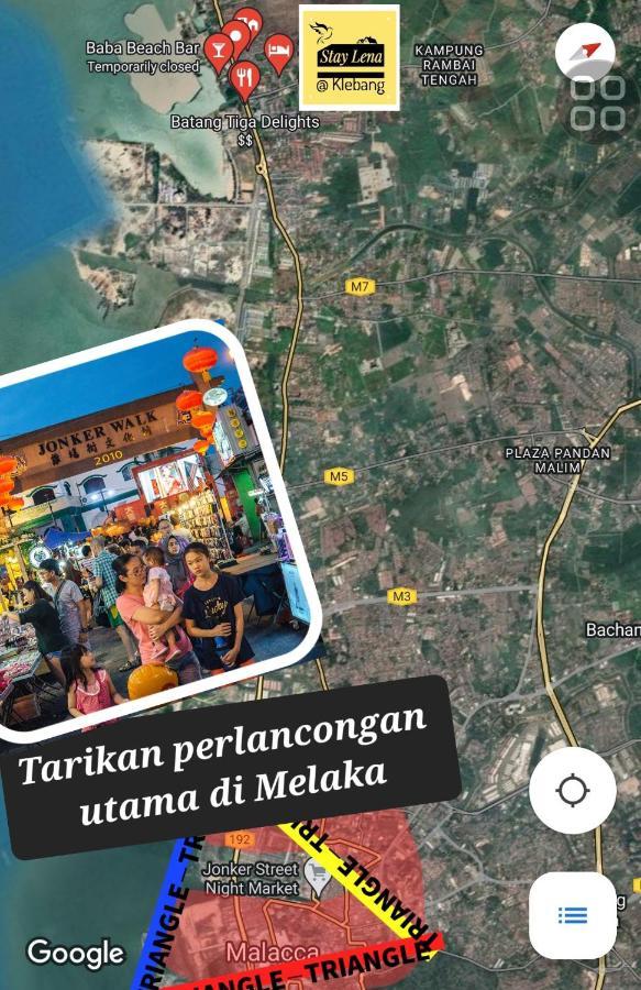 Staylena Klebang Melaka Homestay - Musliem Unit Dış mekan fotoğraf